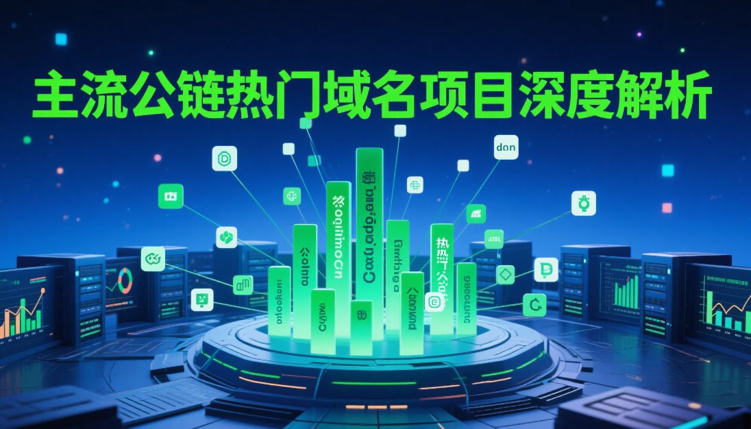 一文盘点主流公链热门域名项目
